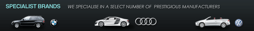 We provide a specialist garage for BMW, Audi and Volkswagen car repairs and car services